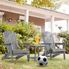 Cedar Folding Adirondack Lounge Chairs - Set of Two