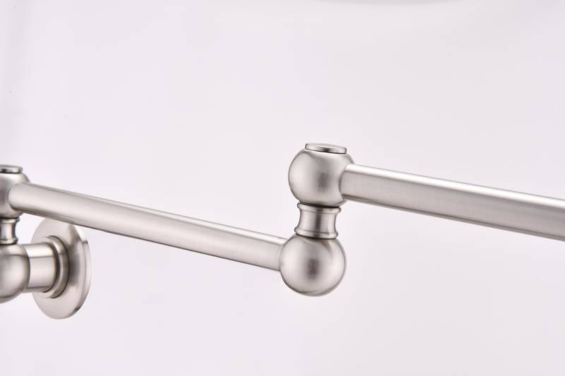 Wall-Mounted Pot Filler Faucet
