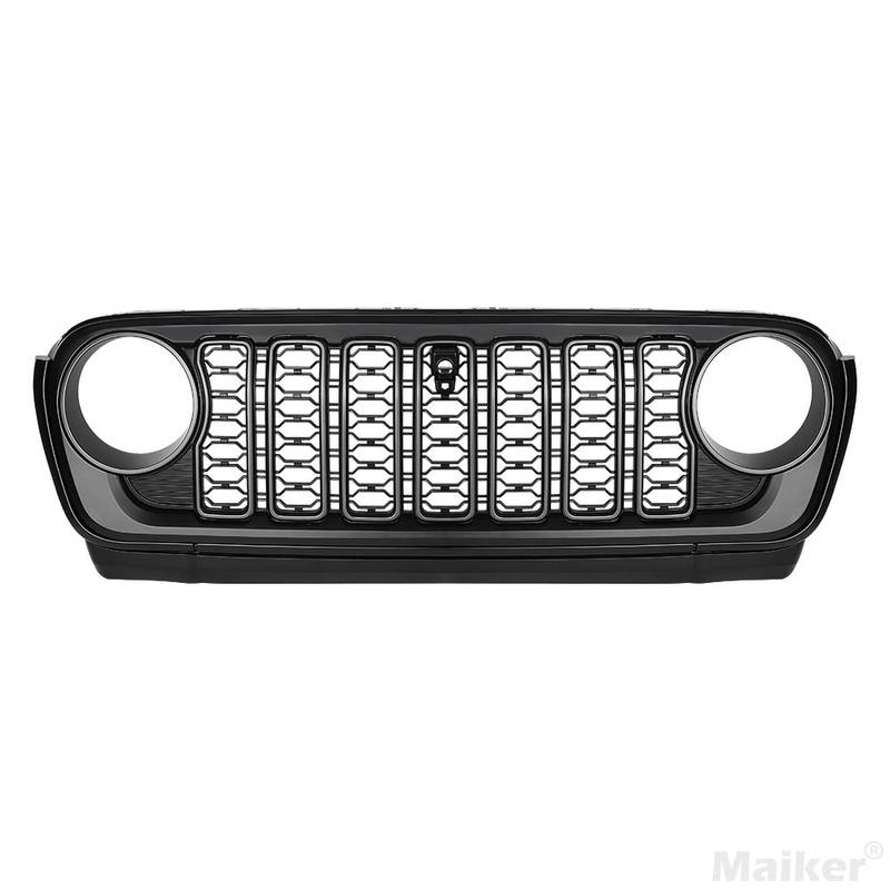 Stylish Front Mesh Grille for Jeep Wrangler JL/JT