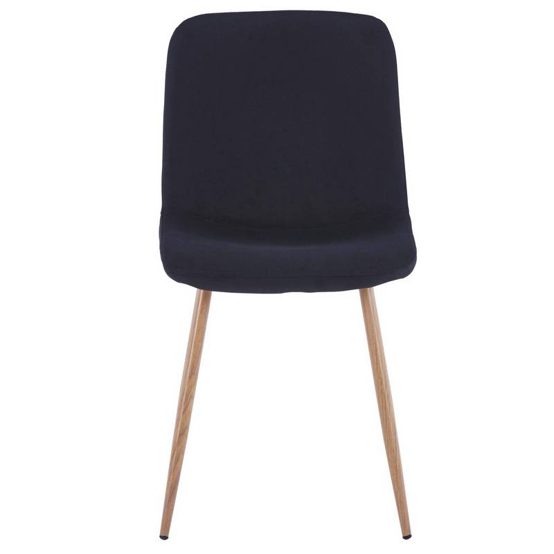 Sleek Black Dining Chair