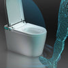 Ultimate Smart Bidet Toilet with Voice Control and Warm Air Dryer
