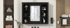 Sleek Bathroom Mirror Cabinet with Shelves