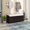Cozy Shoe Storage Bench with Cushioned Top