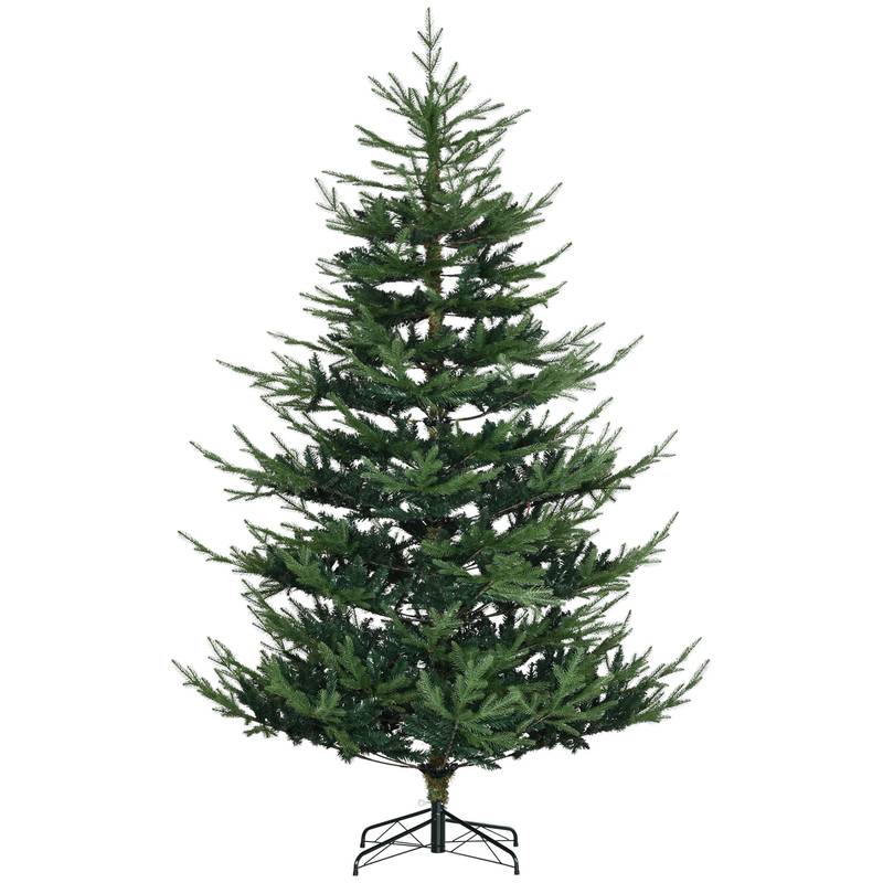 Evergreen Elegance: Realistic Hinged Christmas Tree