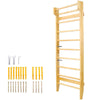 Versatile Wooden Wall Ladder for Home Workouts