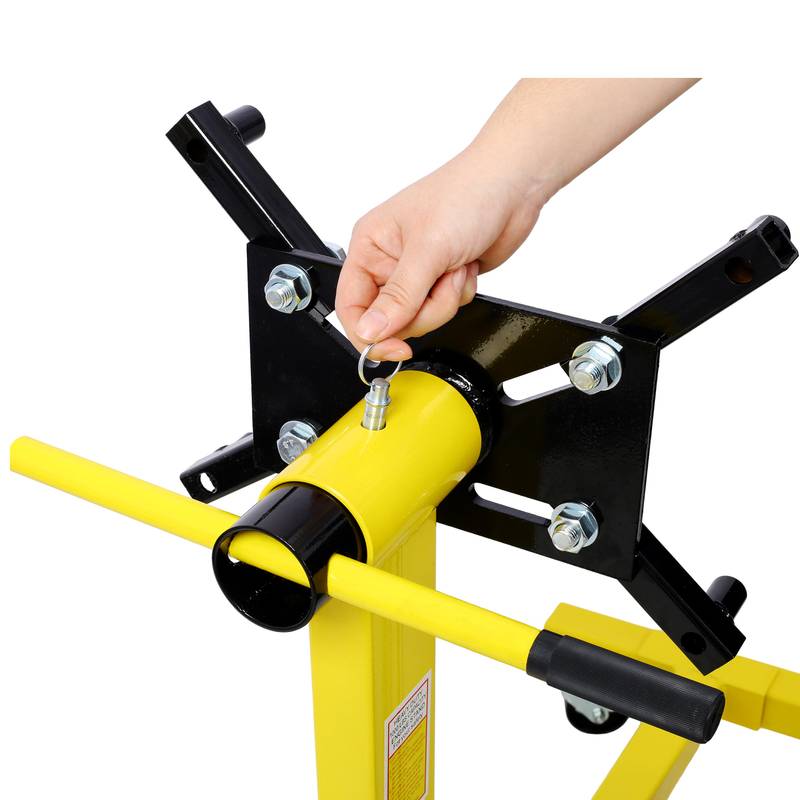 Coyote Rotating Engine Stand - Heavy-Duty Support for Testing and Mechanic Needs