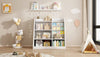 Cozy Kids Book Nook Storage Shelf