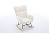 Cozy Glide Rocking Chair for Nurseries and Homes