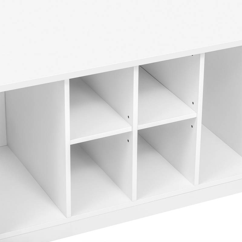 Versatile Entryway Bench with Coat Rack & Drawers