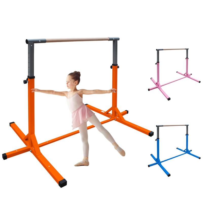 Kids' Adjustable Gymnastics Bar - Fun Home Training for Young Athletes!
