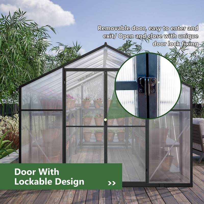 SunnyGreen Walk-In Greenhouse