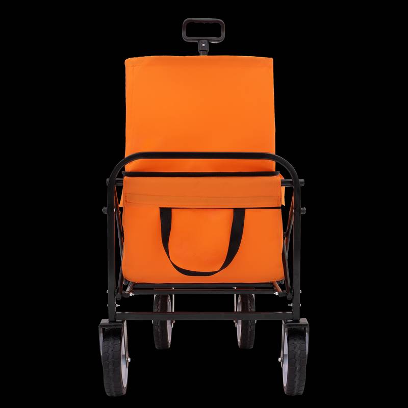 Versatile Collapsible Beach Wagon with Liner Bags