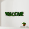 Welcome Moss Wall Art