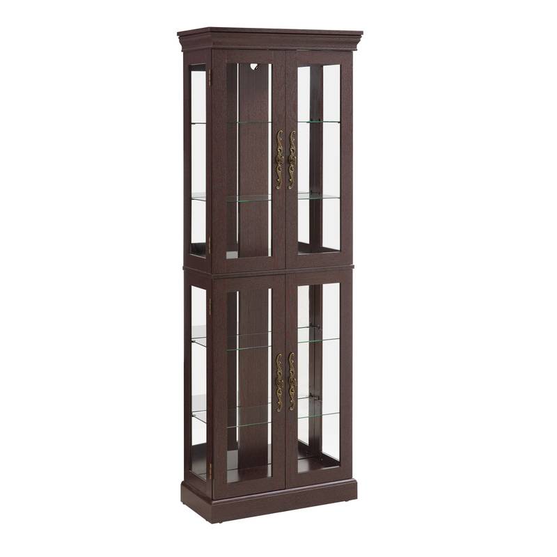 Cherry Glow Display Cabinet