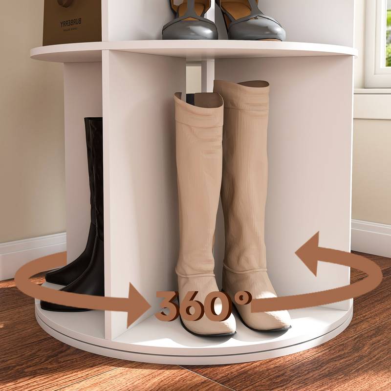 Spin & Store Shoe Tower