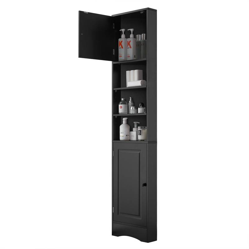 Stylish Corner Storage Cabinet for Bathroom