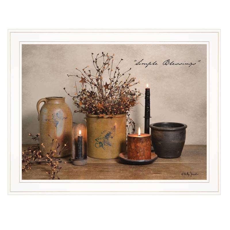 Simple Blessings Framed Art