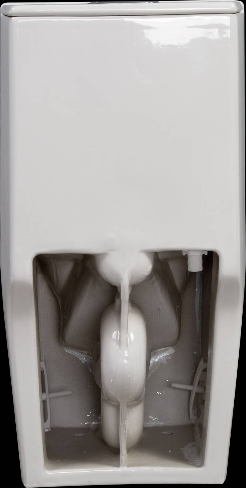 Eco-Friendly Comfort Height Toilet with Soft Close Seat – Glossy White
