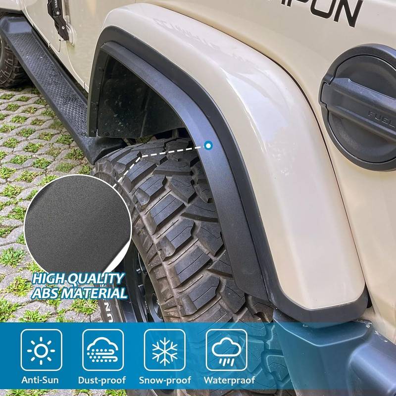Jeep Wrangler High Clearance Fender Set