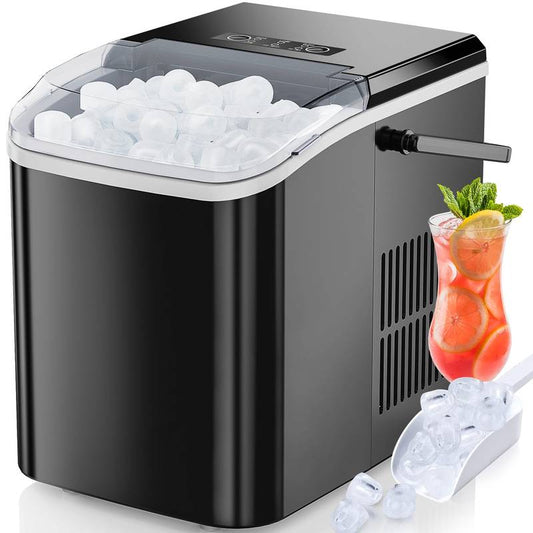 ChillPro Mini Ice Maker - Portable and Stylish!