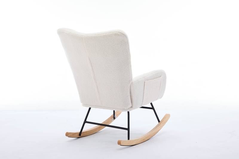 Cozy Glide Rocking Chair for Nurseries and Homes