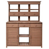 Garden Haven Potting Bench & Storage Station