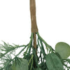 Lush Leaves Teardrop Wreath
