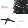 Slim & Stylish Black Pencil Christmas Tree