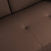 Cozy Convertible Sofa Bed with Modern Armrests