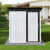 Chic Metal Garden Shed for Stylish Outdoor Storage