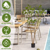 Lush Green Faux Bonsai Tree for Home Decor