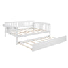 Charming White Daybed with Trundle