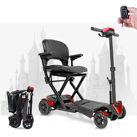 EasyGlide Foldable Electric Scooter for Seniors - Travel in Comfort!
