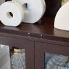 Cherry Glow Display Cabinet