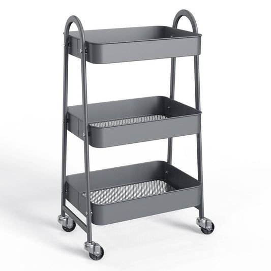Storage On Wheels: Versatile Rolling Cart for Any Space
