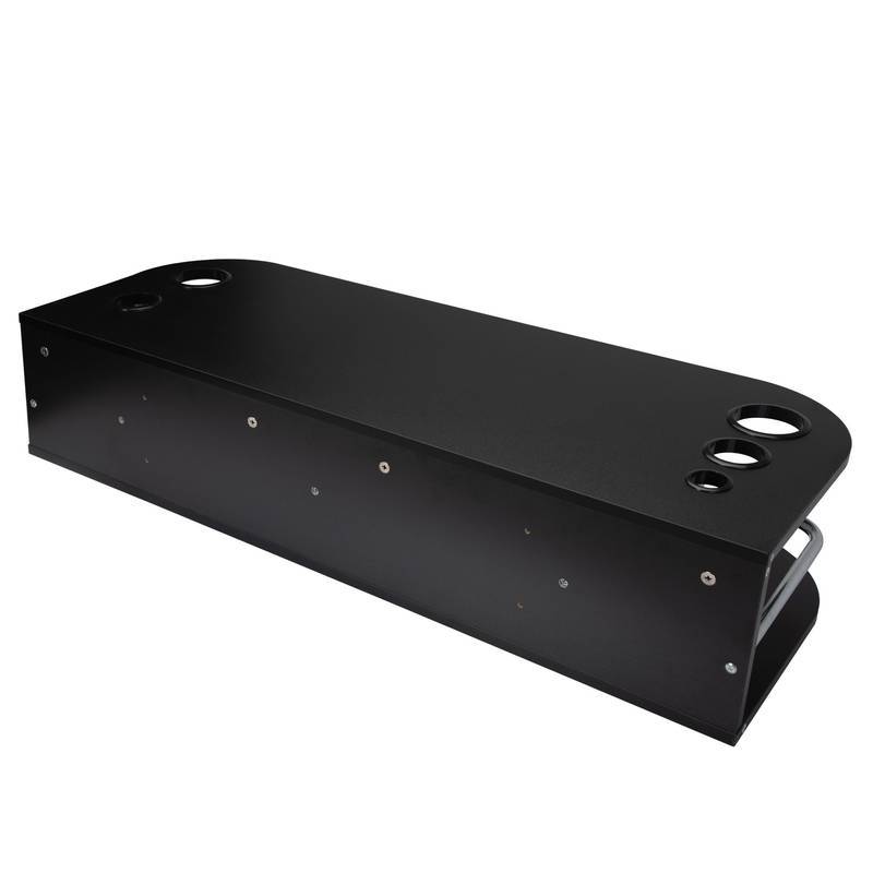 Chic Wall-Mounted Salon Station with Locking Drawers
