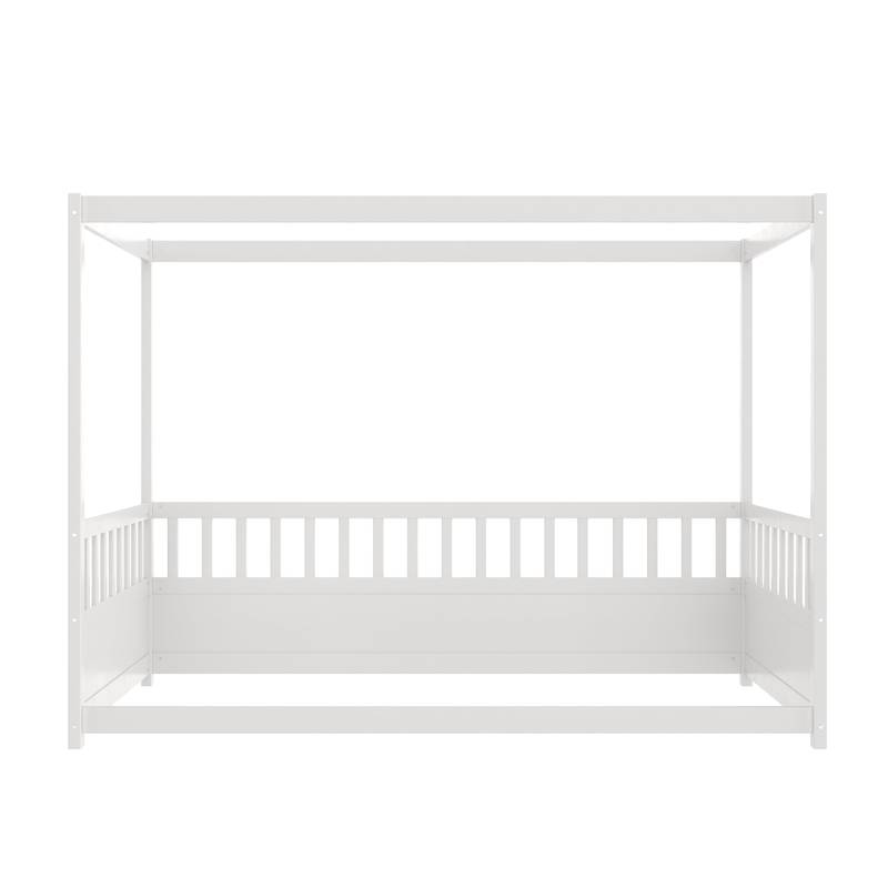 Dreamy Canopy Twin Bed Frame for Kids