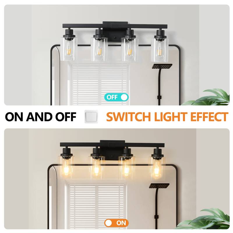 Rustic Charm Farmhouse Vanity Light