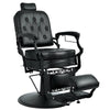 Vintage Luxe Barber Chair - Heavy Duty, 360° Rotating, Perfect for Salons & Spas!