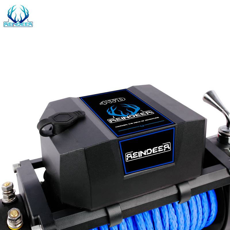PowerMax Reindeer Electric Winch with Synthetic Rope & Wireless Control