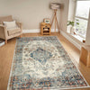 Boho Bloom Non-Slip Area Rug
