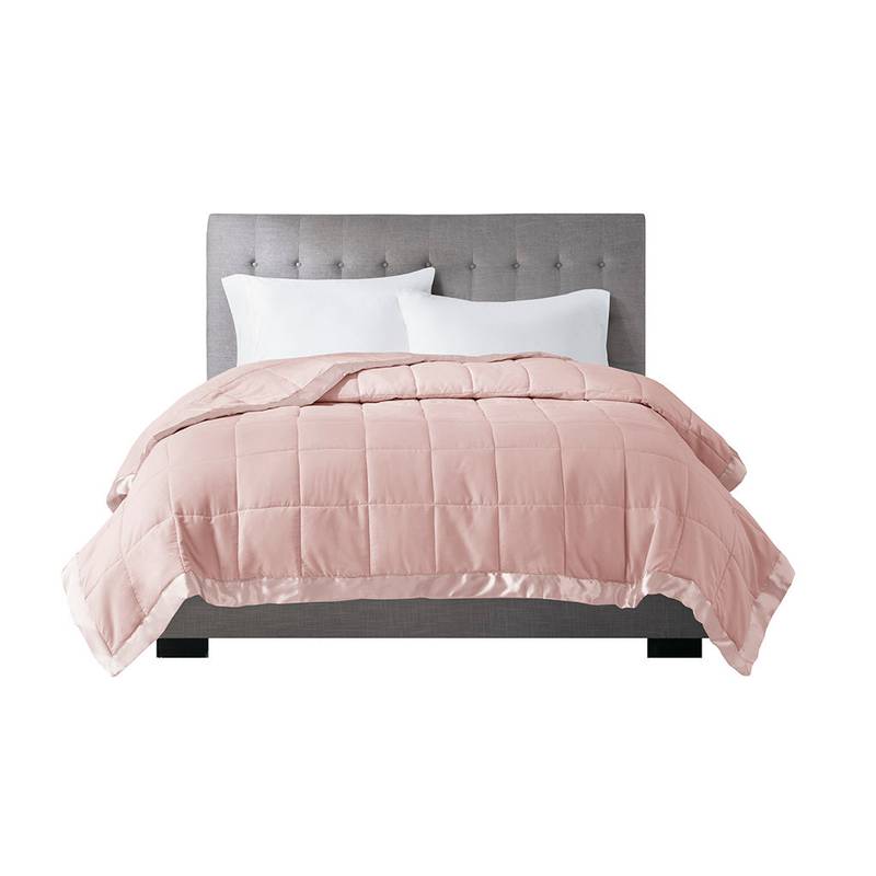 Satin Trimmed Cozy Down Alternative Blanket