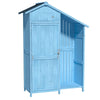 Tiffany Blue Garden Tool Shed with Waterproof Roof