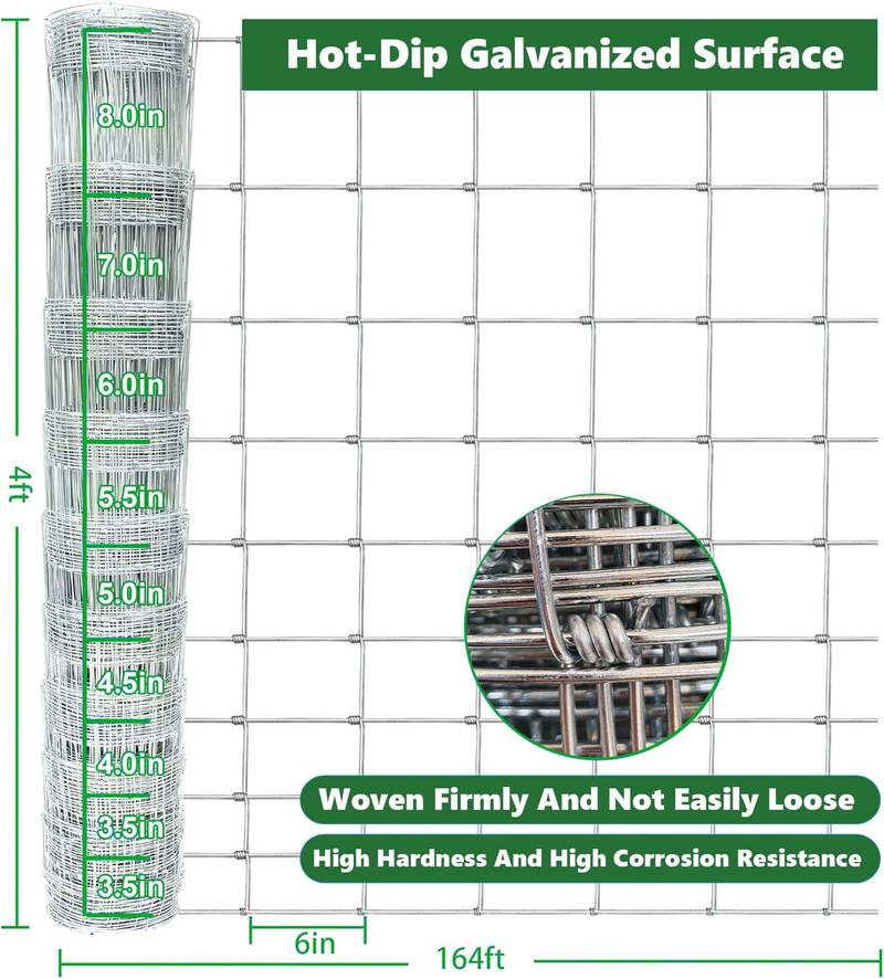 Premium Farm Fencing: Heavy-Duty Galvanized Wire for Livestock Protection