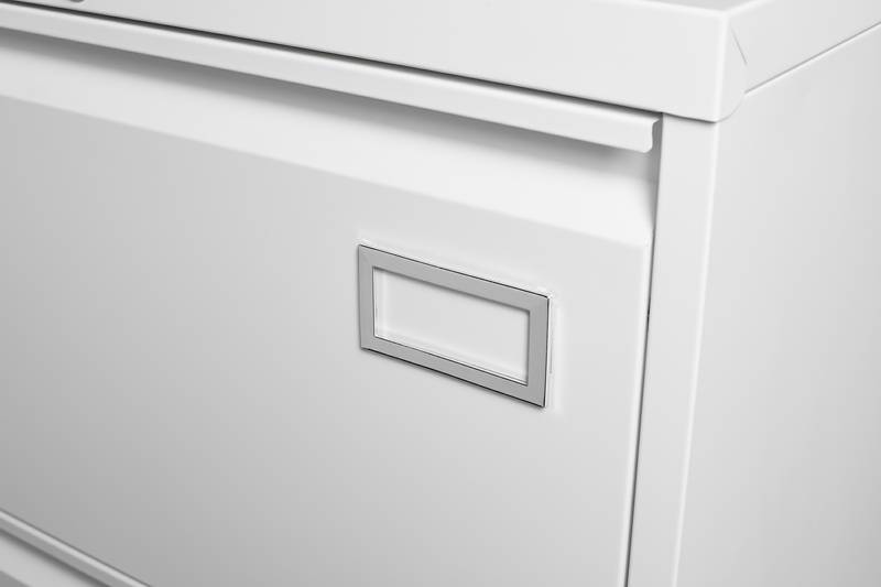 Secure Sleek Filing Cabinet - Stylish 2-Drawer Organizer