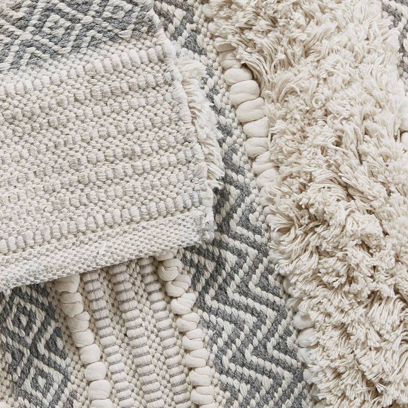 Striped Cozy Bath Rug