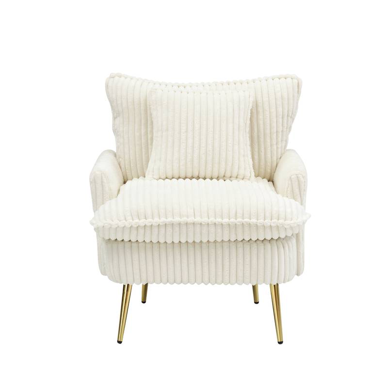 Cozy Chic Corduroy Chair