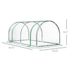Garden Haven Mini Greenhouse - Portable Waterproof Cloche with Zippered Doors