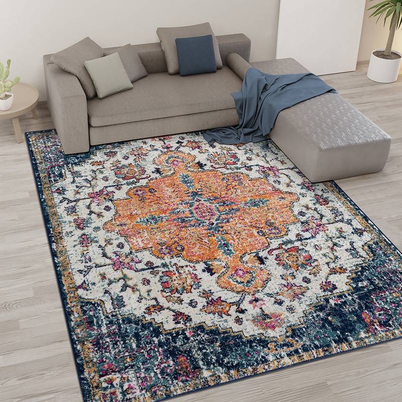 Boho Charm Woven Rug