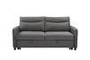 Versatile Grey Sleeper Sofa Loveseat